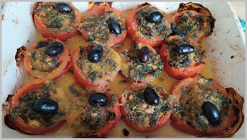 Tomates provenzal al horno
